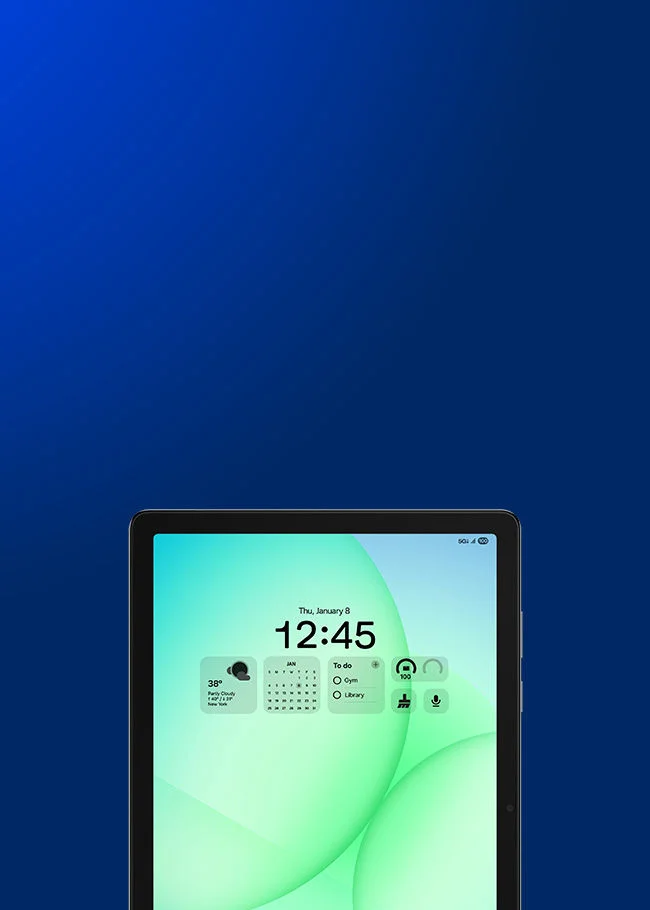 Samsung Galaxy Tab A11+ 5G at $180 off with select trade-in and plan requirements.